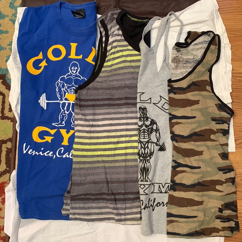 Gym Shirts No Sleeves
